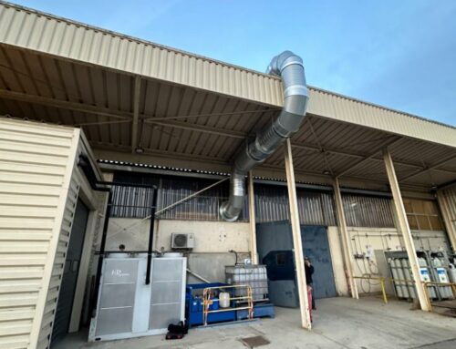 Ventilation atelier de ressuage